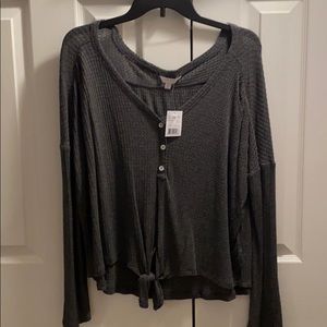 Long sleeved top